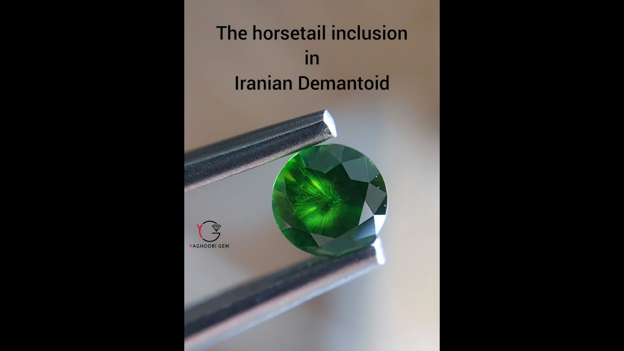 demantoid garnet www.yaghoobigem.com      WhatsApp (+989133649323) #demantoidgarnet #demantoid