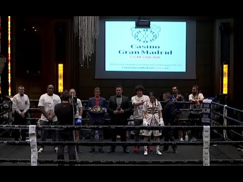 Miriam "La Reina" Gutierrez Vs Sam Smith. Campeonato de Europa de Boxeo profesional. Peso Ligero.