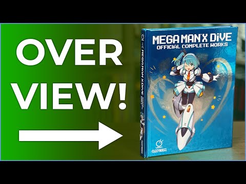Mega Man X DiVE: Official Complete Works Hardcover Overview