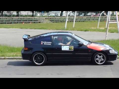 Honda CRX - Michalska/Burkiewicz -  2017 Rajd Matek - PS 4 OWAL (L)