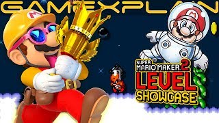 Super Mario Land 2's Space Zone Recreated in Super Mario Maker 2! (Level Showcase)