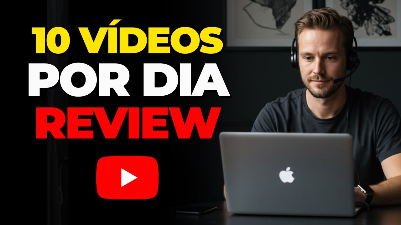 Crie video review na gringa com com poucos cliques sem aparecer e sem falar!