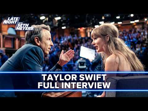 Taylor Swift and Seth Talk The Life of a Showgirl, Travis Kelce and More