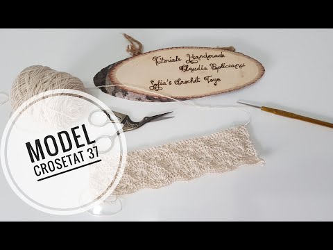 Model crosetat 37 - seria "100 de modele de crosetat"