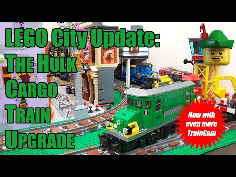 LEGO City Update - The Hulk - Cargo Train Upgrade 7898 🚆🏹