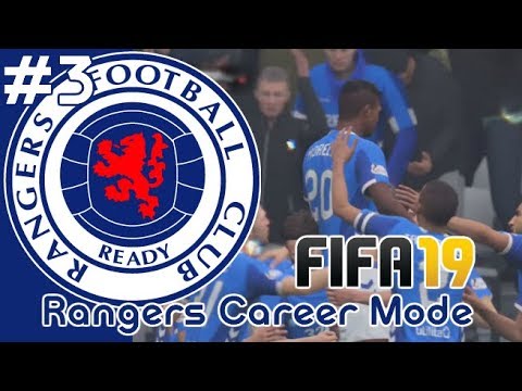 FIFA 19 RANGERS CAREER MODE - INCREDIBLE OVERHEAD KICK! & OLD FIRM DRAMA! (EPISODE 3)