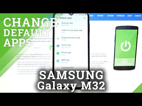 How to Change Default Apps on SAMSUNG Galaxy M32 – Set Desired Application