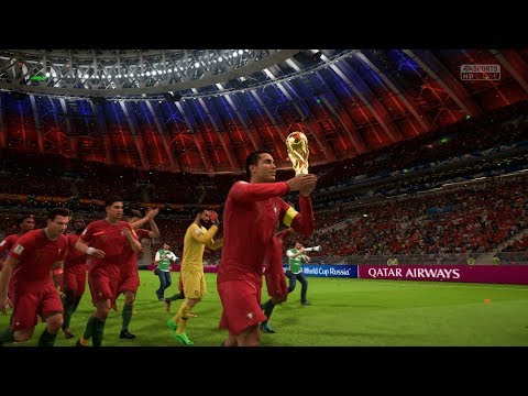 World Cup 2018 Russia Final | Portugal vs Spain | FIFA 18 World Cup Mode Gameplay