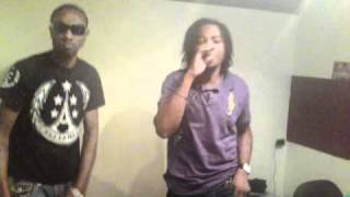 Patexxx & Nymron ,Dutty Coolie Vibing at PayDay's Money House Studios JAN2011