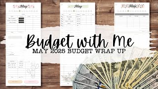 MAY 2025 Budget Wrap Up & Results💲💸 Digital Budgeting on the iPad with Goodnotes 6