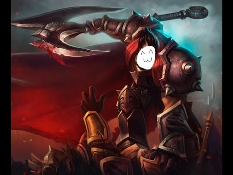 Jugando League of Legends: Final Darius (yo) vs Lux (nano) (con cariño :3)