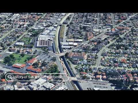 The history of San Gabriel, California