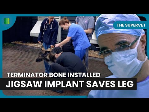 German Shepherd Gets Terminator Bone Implant | The Supervet