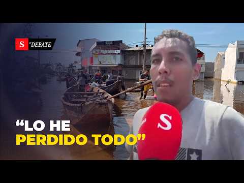 La TRAGEDIA por las inundaciones en Montería: así están las calles y la gente | El Debate