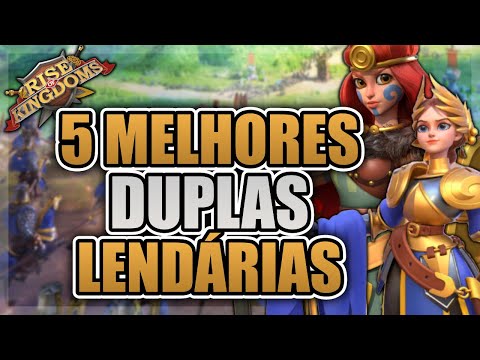 QUAIS AS 5 DUPLAS DEFINITIVAS QUE EU FARIA? - RISE OF KINGDOMS