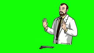 Dr Krieger "stop, my penis can only get so erect" Archer green screen