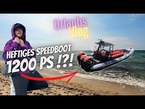 ICH turn auf Fehmarn ab!!! 1200PS Speedboot + Urlaubs Vlog | SWAG IRL (Deutsch/German)
