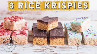 3 RICE KRISPIES TREATS with Chocolate Layers for #BuzyBeez | HONEYSUCKLE