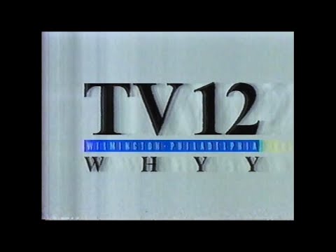TV12 WHYY ident shown in 1991