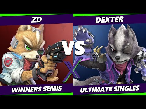 S@X 411 Winners Semis - ZD (Fox) Vs. Dexter (Wolf) Smash Ultimate - SSBU