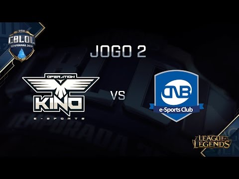 Kino x CNB (S2 - Jogo 2) CBLoL 2016 - 2ª Etapa