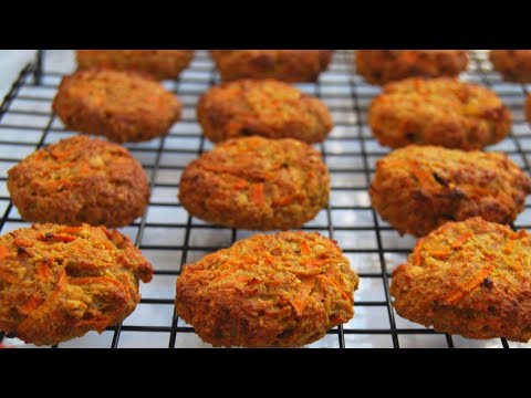 , title : 'Easy Carrot Cookies Recipe | Healthy and Vegan Carrot Biscuits made in only 10 minutes!'
