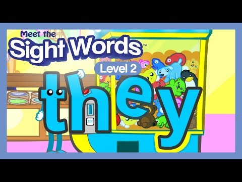 Meet the Sight Words Level 2 - "they"