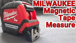 Milwaukee GEN 3 Magnetic tape measure Compact 5m finger stop
