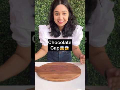 Chocolate Cap Hack🎩😳 #Shorts