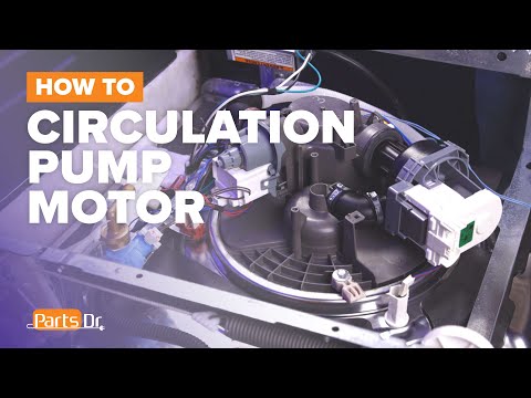 How to replace Circulation Pump Motor part # W11032770 on your Whirlpool KitchenAid Dishwasher