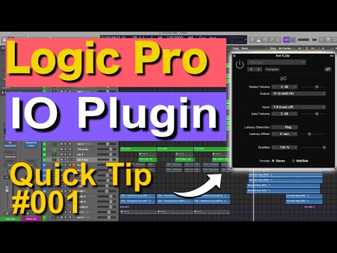 Logic Pro IO Plugin | How to Use External Effects in Logic Pro | Quick Tip #001