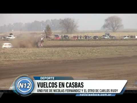 CANAL 12 T.Lauquen - Automovilismo (vuelcos)