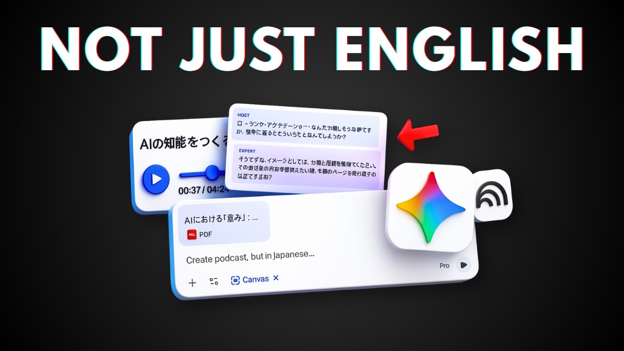 How to Turn Your Documents into Podcasts in ANY Language with Gemini AI