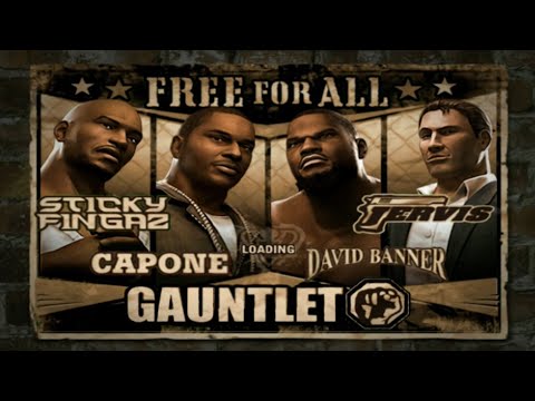Def Jam Fight For NY | STICKY vs CAPONE vs BANNER vs JERVIS | 2 Matches | HARD! (PS3 1080p)
