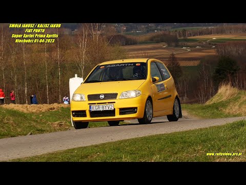 SMOŁA JANUSZ / KALISZ JAKUB - FIAT PUNTO - Super Sprint Prima Aprilis Niechobrz 01-04-2023