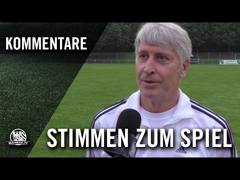 Nawid Saighani (SV Viktoria Preußen) und Harry Lenk (SV 07 Heddernheim) - Die Stimmen