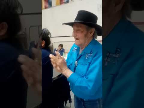 Creeland Dancers in Wikwemikong, Elders Social on May 17, 2023