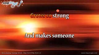 George Strait   Stay Out Of My Arms v2 Karaoke Version Instrumental