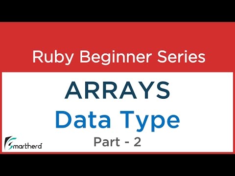 34 Ruby Tutorial Arrays Basics fundamentals Part 2
