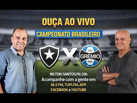 Botafogo 2 x 5 Grêmio - Campeonato Brasileiro - 35ª Rodada - 08/02/2021 - AO VIVO