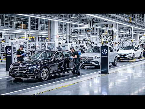 كيف يتم تصنيع سيارات مرسيدس داخل المصنع – Mercedes Factory