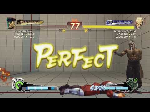 M.Bison (Handor) vs Gen (MFWarriorbySand) - HD SSFIV ae 2012