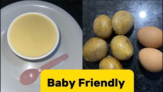How I Made Smooth Potato Purée for My Baby | Easy Homemade Recipe #babyfood #momlife #viralvideo 