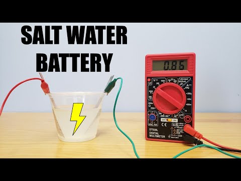 Salt Water Battery Science Project