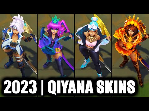 ALL QIYANA SKINS SPOTLIGHT 2023 - La Ilusion Newest Skin | League of Legends