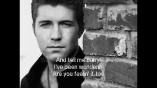 No Rush by Josh Turner with lyrics on screen