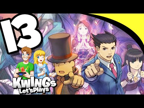 Professor Layton vs Phoenix Wright: Walkthrough PART 13 Hidden Passage!