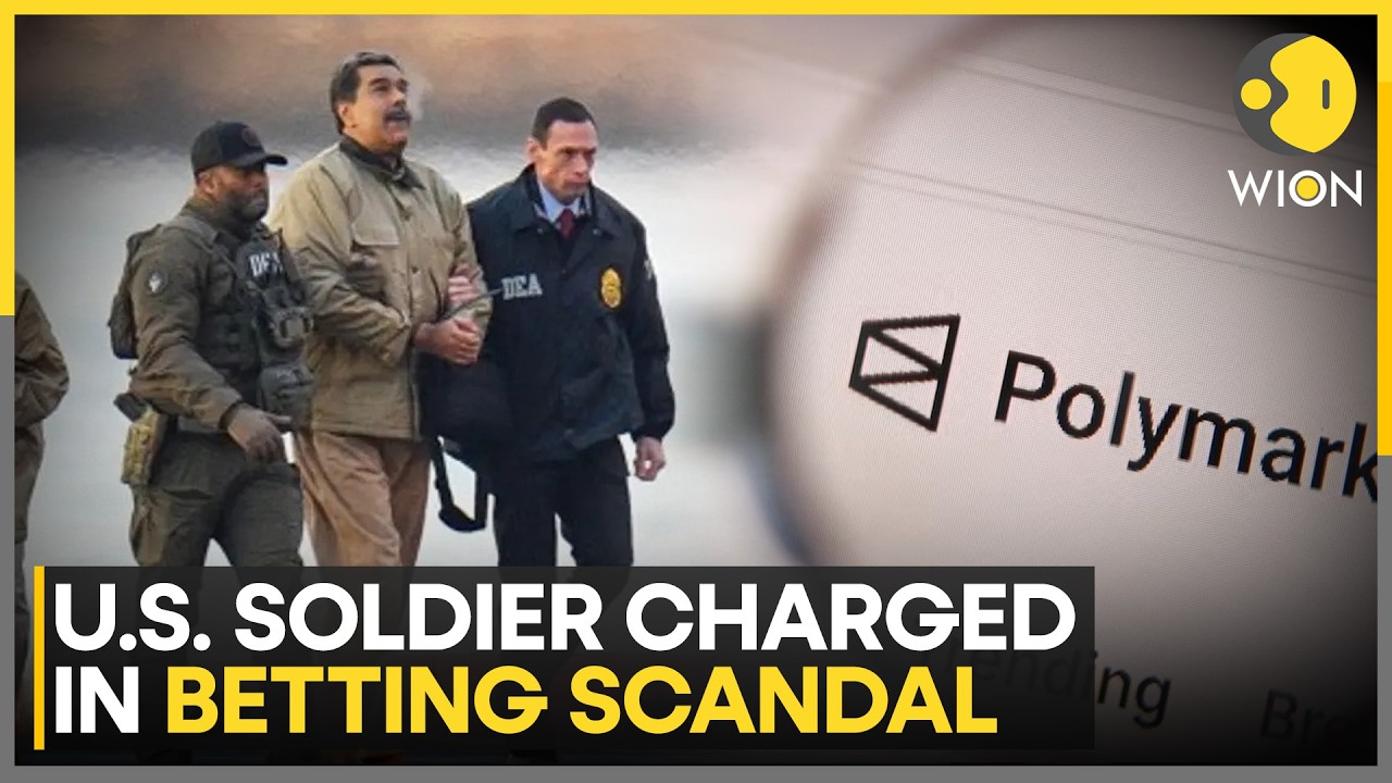 $400K Betting Scandal: US Soldier Accused Of Insider Wager On Nicolas Maduro Operation | WION