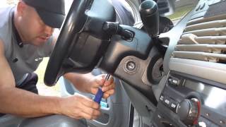 Part #1 2003-2009 Honda Pilot-Odyssey-Acura MDX lock cylinder-immobilizer replacement