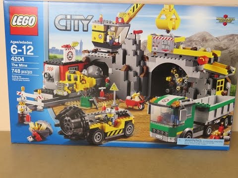 Lego  the mine set 4204 speed build